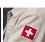 Écusson suisse brodé